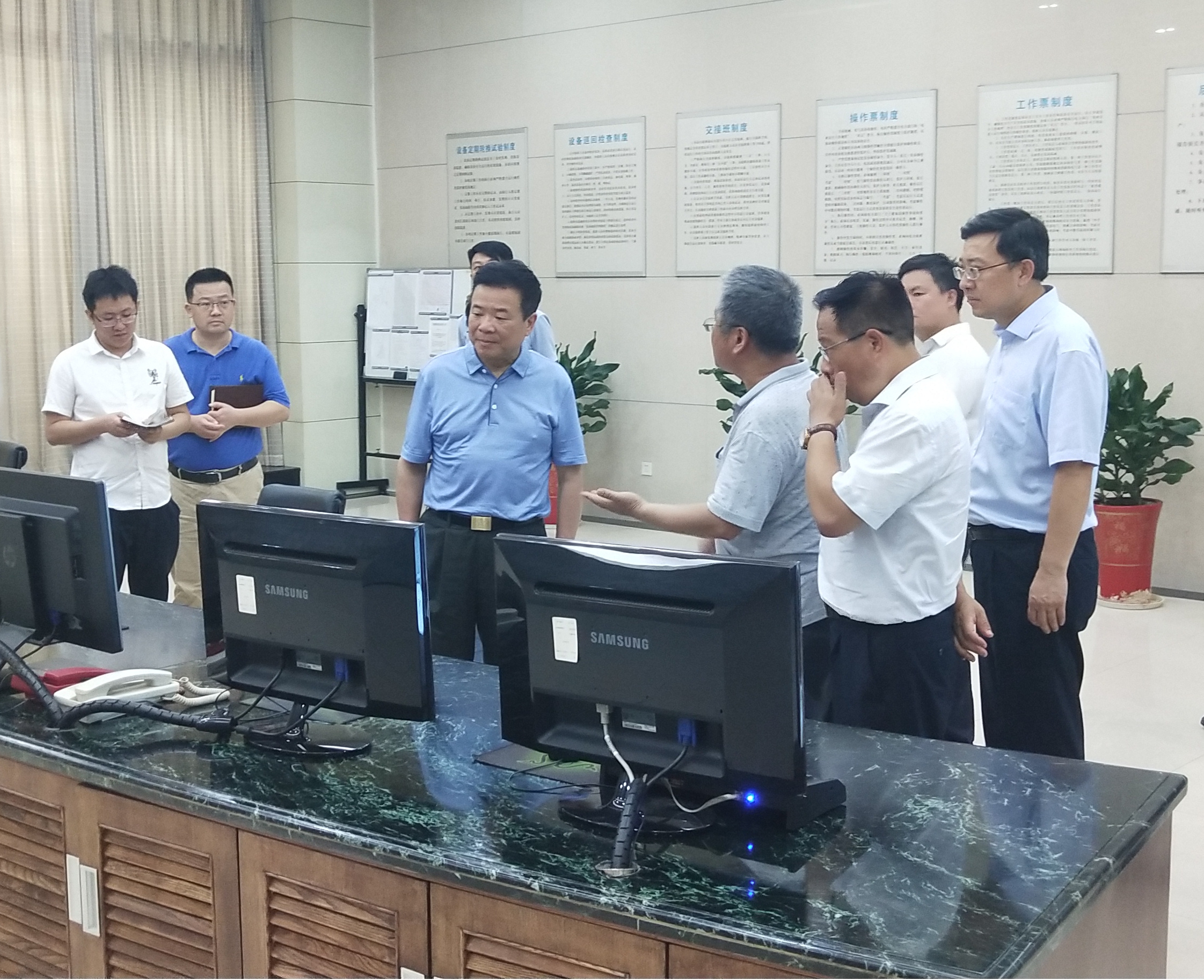 陈飞副省长到乐鱼官方网页版-乐鱼(中国)株洲航电枢纽考察调研