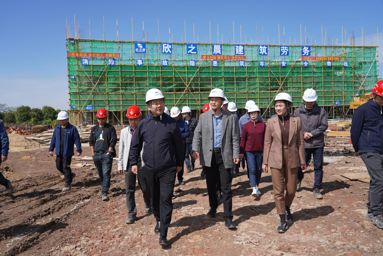 陈景鸿带队到乐鱼官方网页版-乐鱼(中国)开展安全生产检查