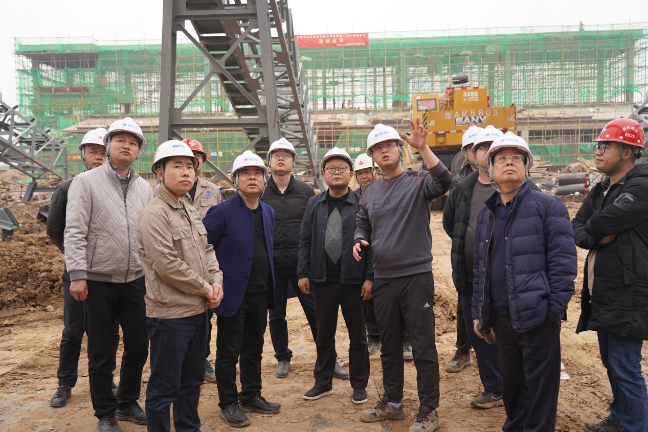沅江市市长罗必胜调研乐鱼官方网页版-乐鱼(中国)沅江机制砂和砂石集散中心建设项目